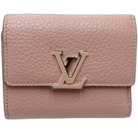LOUIS VUITTON Pink Leather Wallet - Picture 2 of 10